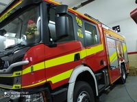Wóz strażacki zakupiony do jednostki Ochotniczej Straży Pożarnej w Zabłudowie